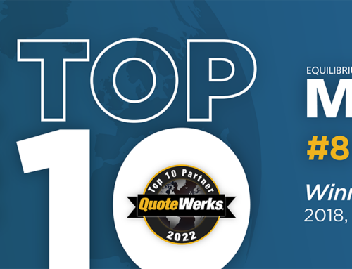 Equilibrium named a Top 10 Wordwide Partner by QuoteWerks