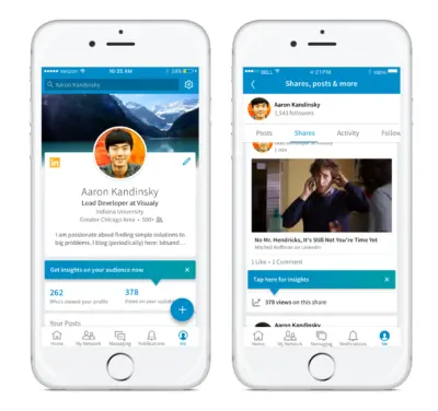 LinkedIn feed graphic sizing 2026 mobile preview